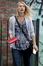 CLAIRE DANES on the Set of A Kid Like Jake in New York 06/23/2017