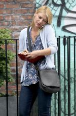 CLAIRE DANES on the Set of A Kid Like Jake in New York 06/23/2017