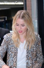 CLAIRE HOLT Arrives at AOL Studio in New York 06/05/2017