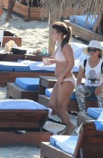 COLEEN ROONEY in Bikini on the Beach in Mykonos 06/09/2017