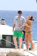COLEEN ROONEY in Bikini with Her Husband in Barbados 05/30/2017