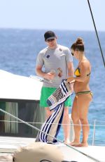 COLEEN ROONEY in Bikini with Her Husband in Barbados 05/30/2017