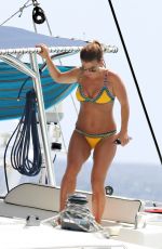 COLEEN ROONEY in Bikini with Her Husband in Barbados 05/30/2017