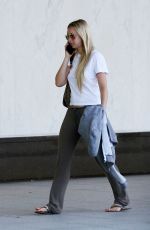 CORINNE OLYMPIOS Walks Her Dog Out in Los Angeles 06/15/2017
