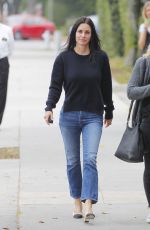 COURTENEY COX Leaves a Hair Salon in Beverly Hills 06/06/2017
