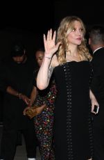 COURTNEY LOVE Arrives at Moschino Spring Summer Party 06/08/2017