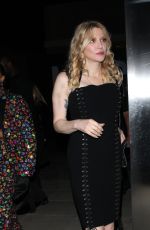 COURTNEY LOVE Arrives at Moschino Spring Summer Party 06/08/2017