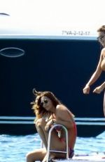 CRISTINA BUCCINO in Bikini at a Yacht in Formentera 06/18/2017