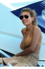CRISTINA BUCCINO in Bikini at a Yacht in Formentera 06/18/2017