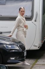 DAISY RIDLEY on the set of Ophelia Movie in Krivoklad 06/04/2017