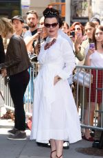 DEBI MAZAR Arrives at AOL Studio in New York 06/27/2017