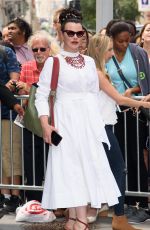 DEBI MAZAR Arrives at AOL Studio in New York 06/27/2017