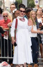 DEBI MAZAR Arrives at AOL Studio in New York 06/27/2017