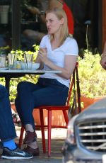 DEBORAH ANN WOOL Out for Lunch in Hollywood 06/21/2017