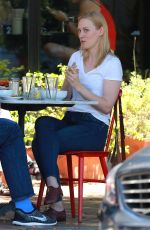 DEBORAH ANN WOOL Out for Lunch in Hollywood 06/21/2017