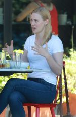 DEBORAH ANN WOOL Out for Lunch in Hollywood 06/21/2017