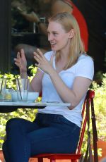 DEBORAH ANN WOOL Out for Lunch in Hollywood 06/21/2017