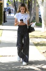 DELILAH BELLE HAMLIN Leaves Alen M Salon in Los Angeles 06/02/2017