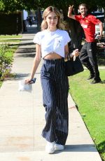 DELILAH BELLE HAMLIN Leaves Alen M Salon in Los Angeles 06/02/2017