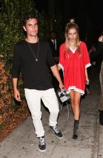 DELILAH HAMLIN Out for Dinner in West Hollywood 06/08/2017