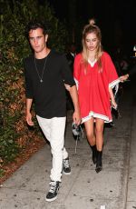 DELILAH HAMLIN Out for Dinner in West Hollywood 06/08/2017