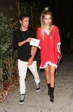 DELILAH HAMLIN Out for Dinner in West Hollywood 06/08/2017