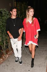 DELILAH HAMLIN Out for Dinner in West Hollywood 06/08/2017