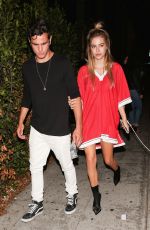 DELILAH HAMLIN Out for Dinner in West Hollywood 06/08/2017