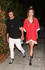 DELILAH HAMLIN Out for Dinner in West Hollywood 06/08/2017