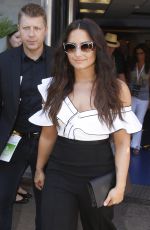 DEMI LOVATO Leaves Cannes Lions Festival in Cannes 06/19/2017