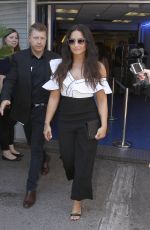 DEMI LOVATO Leaves Cannes Lions Festival in Cannes 06/19/2017