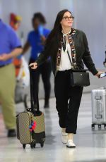 DEMI MOORE at JFK Airport in New York 06/10/2017