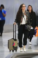 DEMI MOORE at JFK Airport in New York 06/10/2017