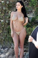 DEMI ROSE MAWBY in Bikini on the Set of a Photoshoot in Ibiza 06/09/2017