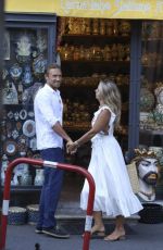 DEVIN BRUGMAN and NATASHA OAKLEY on Holiday in Taormina 06/19/2017
