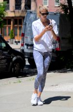 DEVON WINDSOR Heading to a Gym in New York 06/26/2017