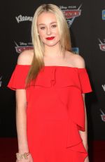 DEVORE LEDRIDGE at Cars 3 Premiere in Anaheim 06/10/2017