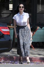 DITA VON TEESE Out for Lunch in Los Angeles 06/05/2017