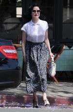 DITA VON TEESE Out for Lunch in Los Angeles 06/05/2017
