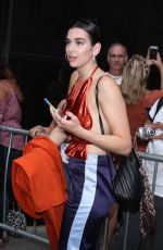DUA LIPA Arrives at Good Morning American in New York 06/17/2017