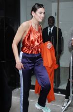 DUA LIPA Arrives at Good Morning American in New York 06/17/2017