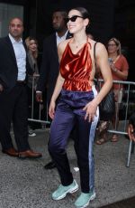DUA LIPA Arrives at Good Morning American in New York 06/17/2017
