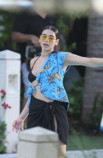 DUA LIPA on the Set of Her Music Video in Miami Beach 06/15/2017