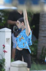 DUA LIPA on the Set of Her Music Video in Miami Beach 06/15/2017