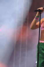 DUA LIPA Performs at Glastonbury Festival in Pilton 06/23/2017