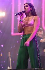 DUA LIPA Performs at Glastonbury Festival in Pilton 06/23/2017