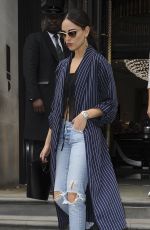 EIZA GONZALEZ Leaves Corinthia Hotel in London 06/22/2017