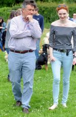 ELEANOR TOMLINSON at Adlestrop Open Day and Fun Dog Show in Gloucestershire 06/11/2017