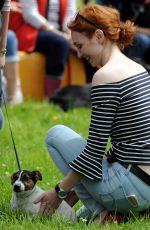 ELEANOR TOMLINSON at Adlestrop Open Day and Fun Dog Show in Gloucestershire 06/11/2017