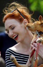 ELEANOR TOMLINSON at Adlestrop Open Day and Fun Dog Show in Gloucestershire 06/11/2017